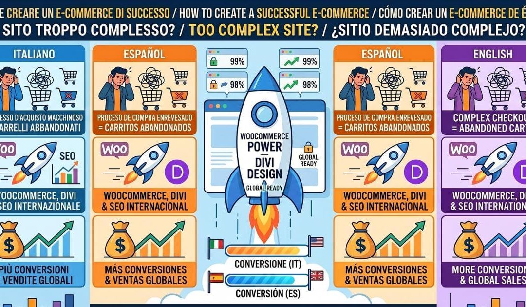 Cómo Crear un E-Commerce de Éxito: La Potencia de WooCommerce se Une al Diseño a Medida
