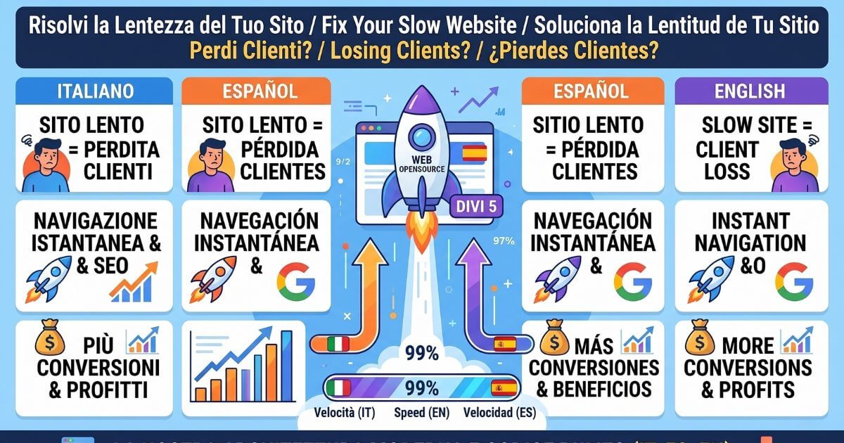 ¿Tu Web es Lenta? Por Qué Estás Perdiendo Clientes (y Cómo Solucionamos el Problema)